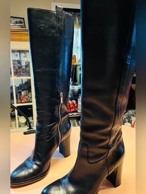 Michael Kors Regina Boot with stacked heel